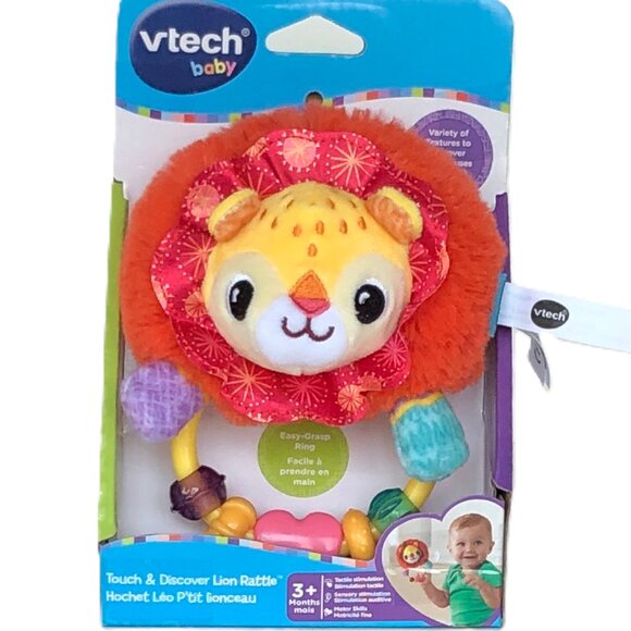 Brand New Vtech Touch & Discovery Lion Rattle (no battery needed) - Picture 1 of 16